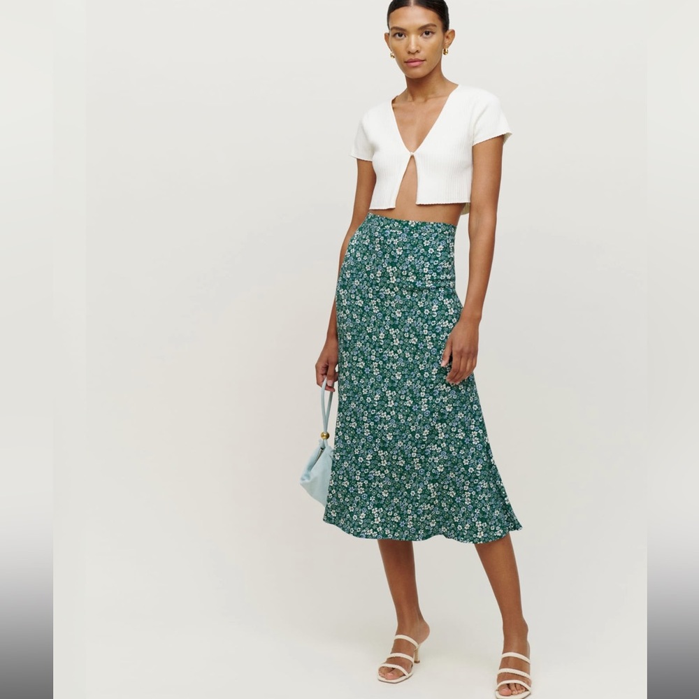 Reformation || Bea Skirt || Saskia || 0 || NWT ||